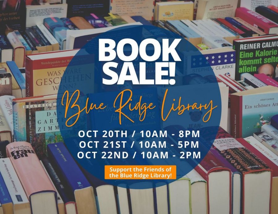 Blue Ridge Friends of the LIbrary Book Sale