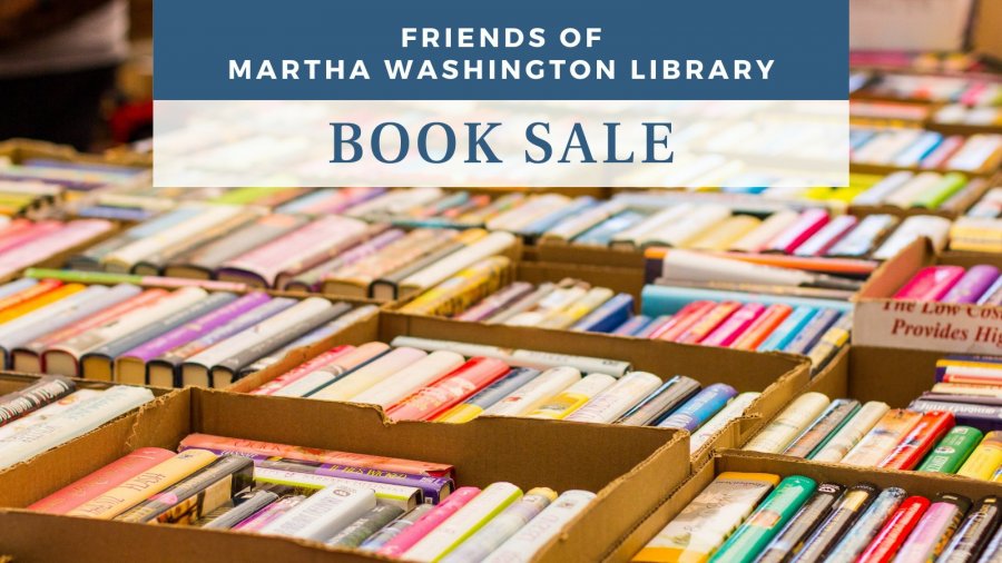 Friends of Martha Washington Book Sale