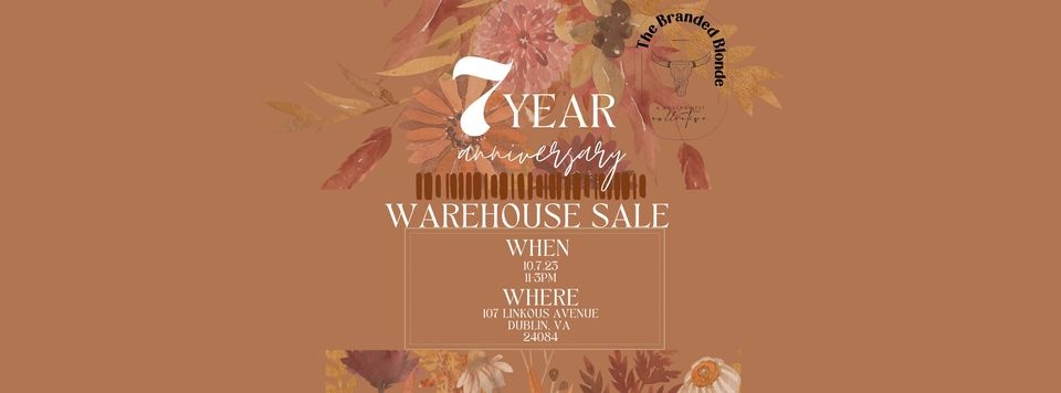 The Branded Blonde Warehouse Sale