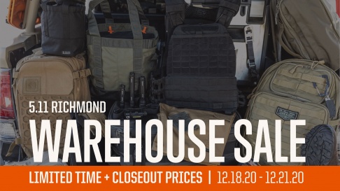 5.11 Richmond Warehouse Sale