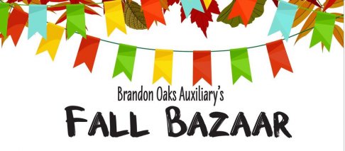 Brandon Oaks Auxiliary's Fall Bazaar Sale