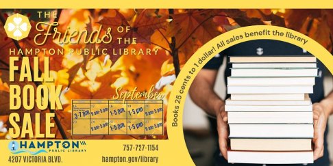 Friends of the Hampton Public Library Fall Book Sale