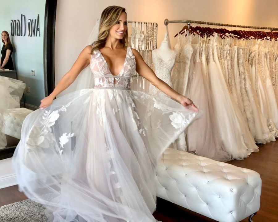 Ava Clara Couture Bridal $99 Sample Wedding Dress Sale