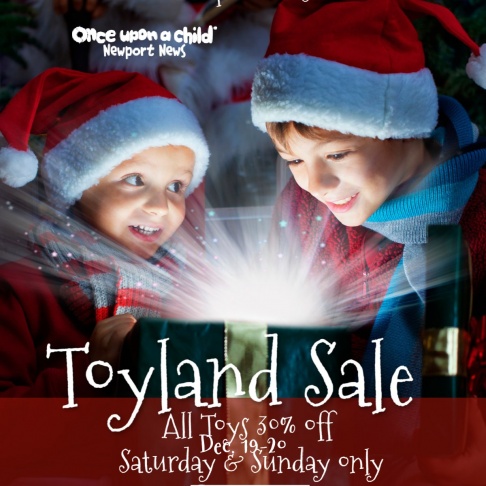 Once Upon A Child Toyland Sale - Newport News, VA 
