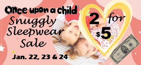 Once Upon A Child Richmond West End Sleepwear 2 for $5 Sale