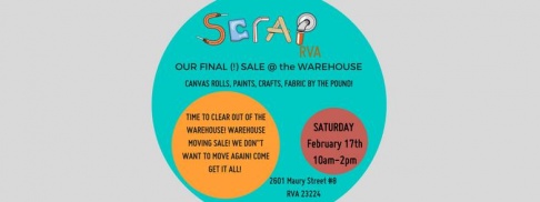 SCRAP RVA Warehouse Sale