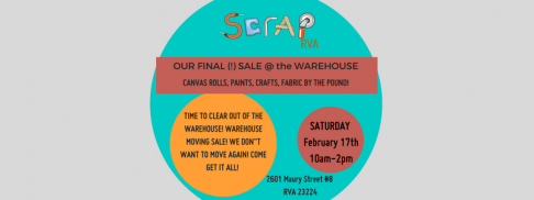 SCRAP RVA Warehouse Sale - 2